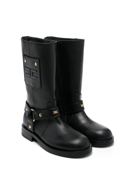 Stivali con logo in rilievo ELISABETTA FRANCHI KIDS | F4A6 E01601251999